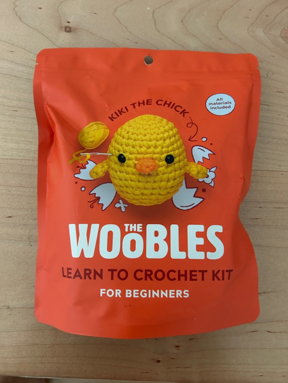 The Woobles Kiki the chick NWT